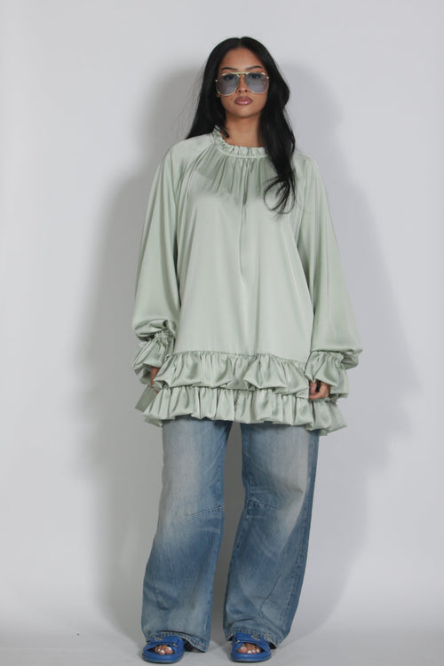 Valentina Blouse Green