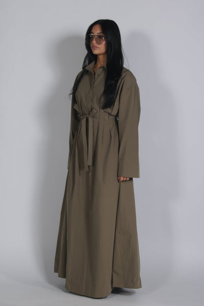 Wissal dress Olive