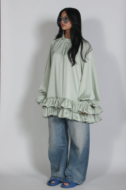 Valentina Blouse Green