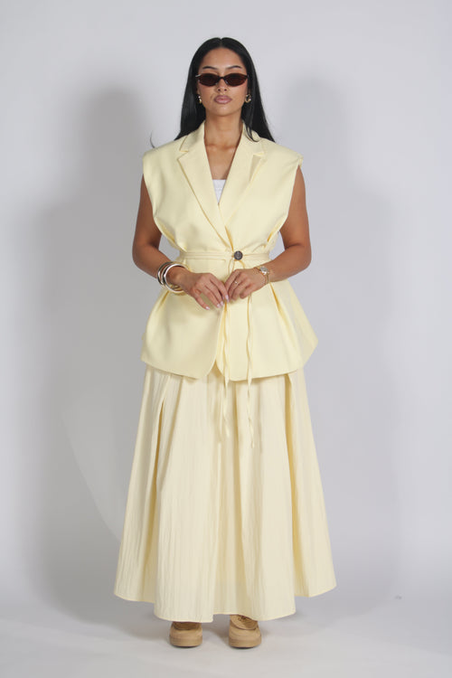 Lucy Gilet Butteryellow
