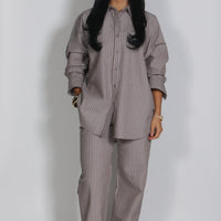 2 piece set Brown