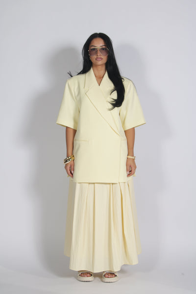 Summer Blazer Butteryellow