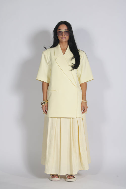 Summer Blazer Butteryellow