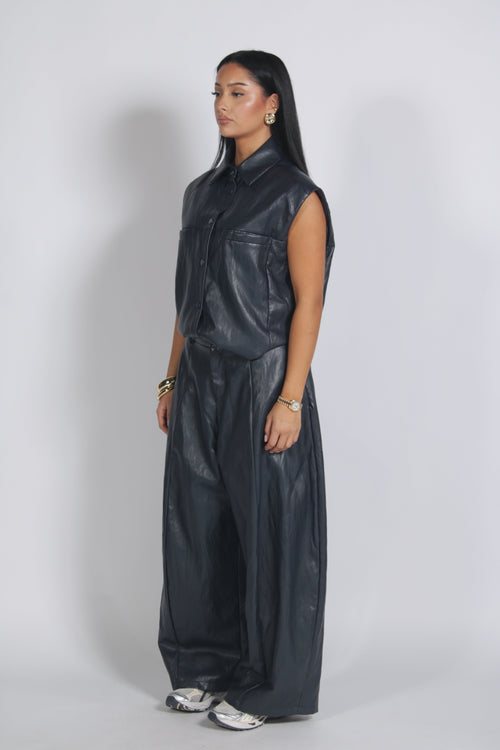 Amber gilet Navy