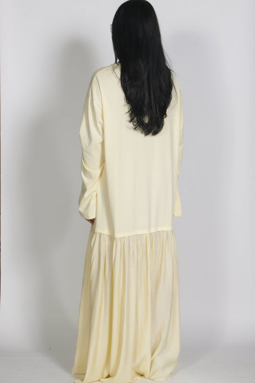 Mika longsleeve dress Butteryellow (PRE ORDER)