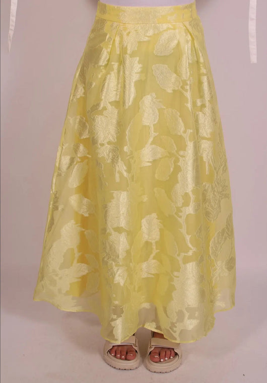 Solar skirt Yellow