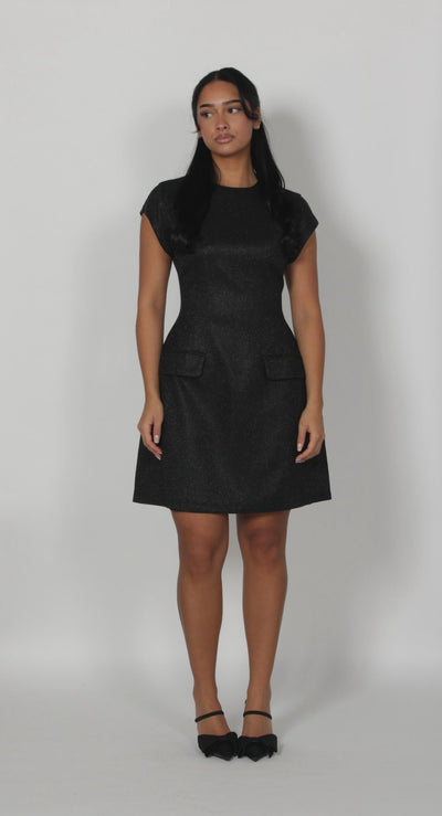 Silhouette dress Black
