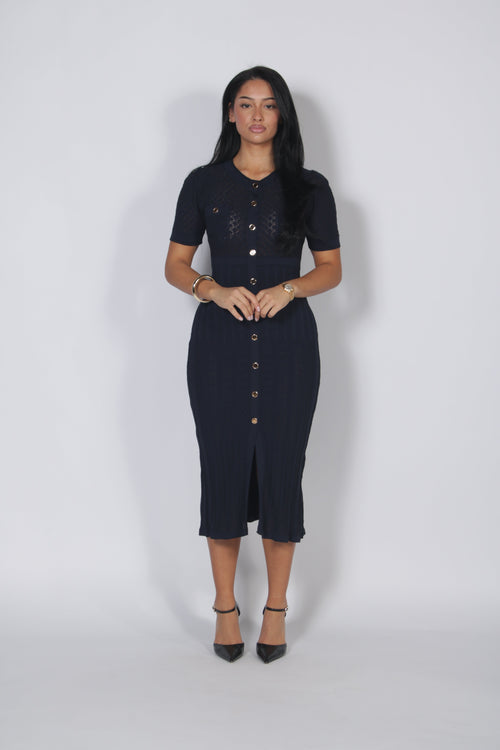 Sandra dress Navy