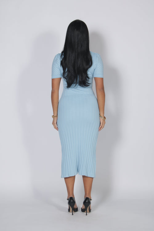 Sandra dress Blue