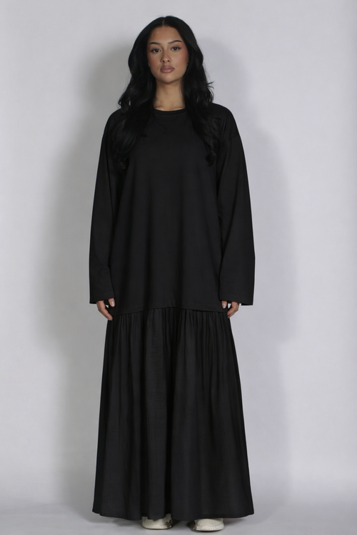 Mika longsleeve dress Black