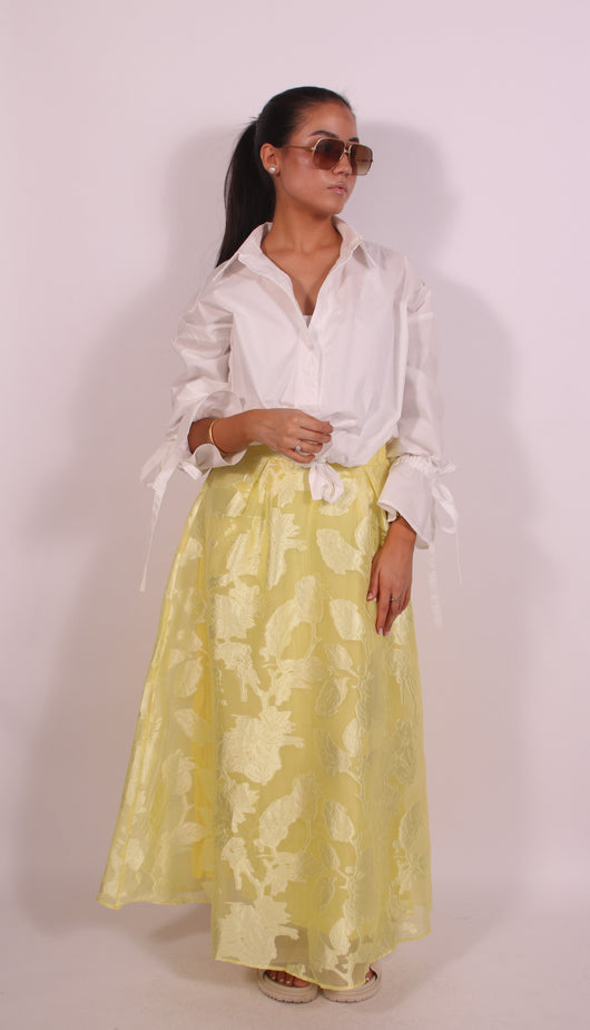 Solar skirt Yellow