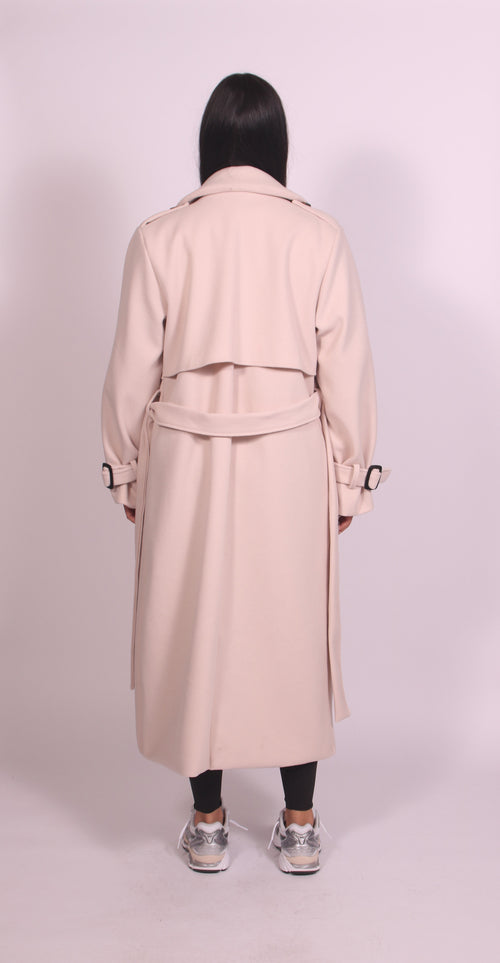 Winter trench Cream