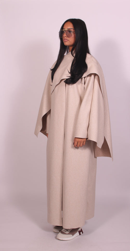 Elegant cape Cream