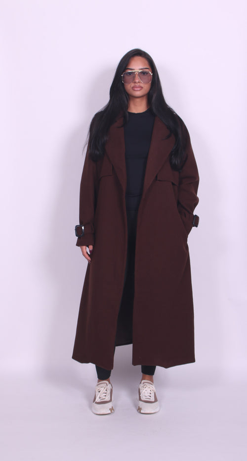 Winter trench Choco