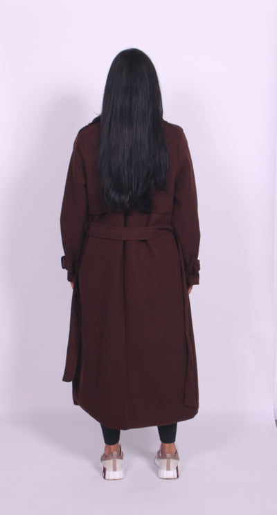 Winter trench Choco