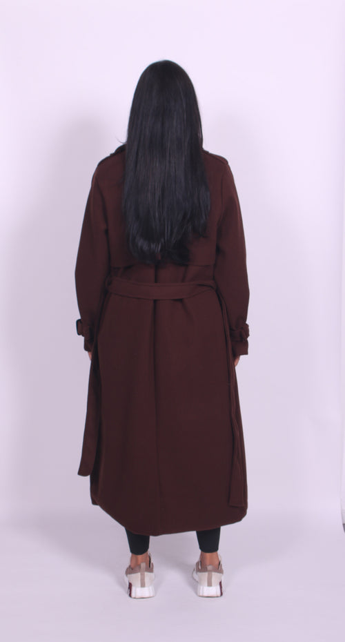 Winter trench Choco