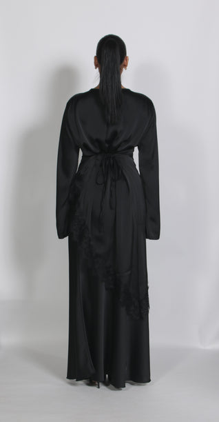 Silk Skirt Black (PRE ORDER)