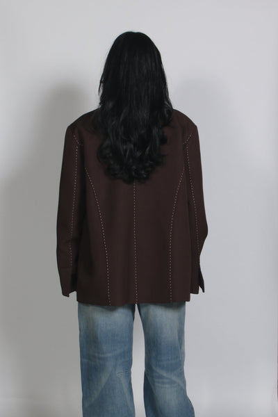 Stick blazer Brown
