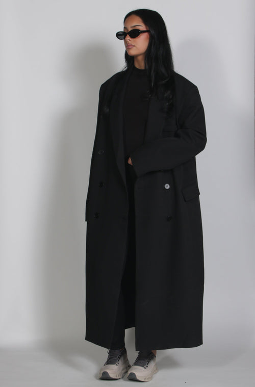 Mason blazer coat black